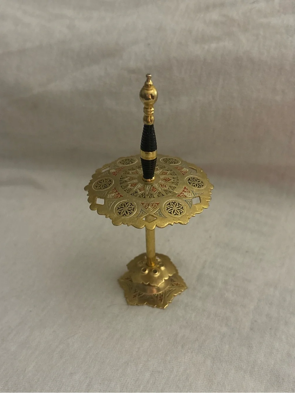 STAND ONLY | Fine Enamelled Vintage Cocktail Sticks Swords By Toledo of Spain